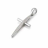 Charm L'angolo delle idee Mujer in Oro blanco Diamante 0.14 Ct IP.CHK18B/11D - IP.CHK18B/11D